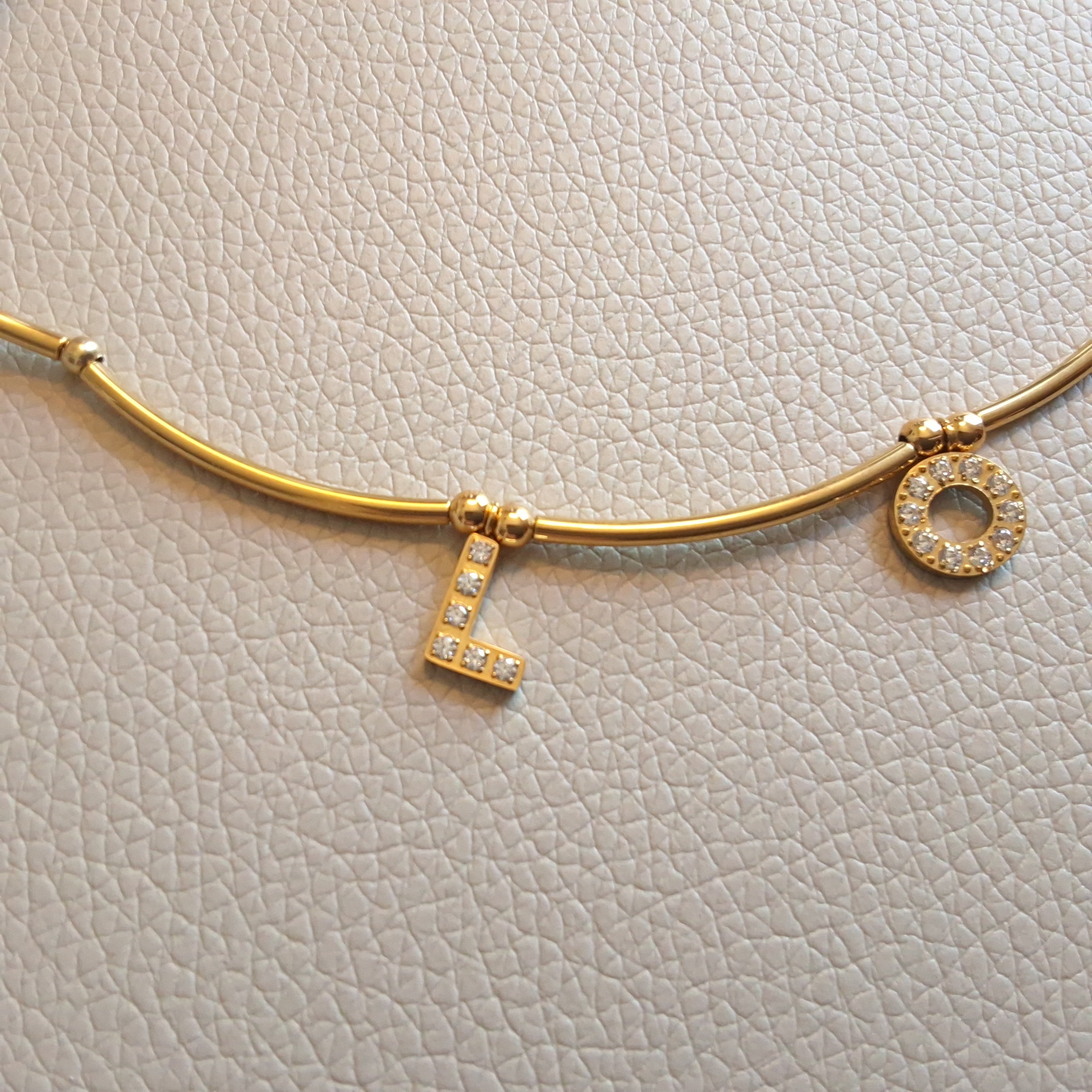 Collier tubes acier LOVE