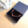 Bracelet améthyste et corail